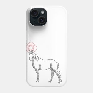 horse : line art Phone Case