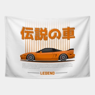 Midnight Racer Orange NS X JDM Tapestry