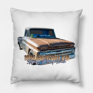 1964 Chevrolet C10 Stepside Pickup Truck Pillow