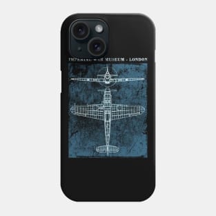 Cool Tees Airplane History Spitfire Phone Case