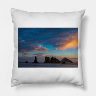 Bandon Oregon Sunset Pillow