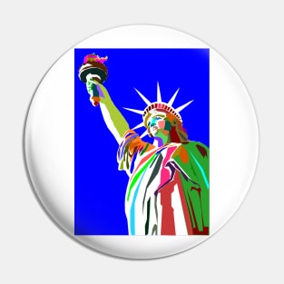 Liberty Statue Pin