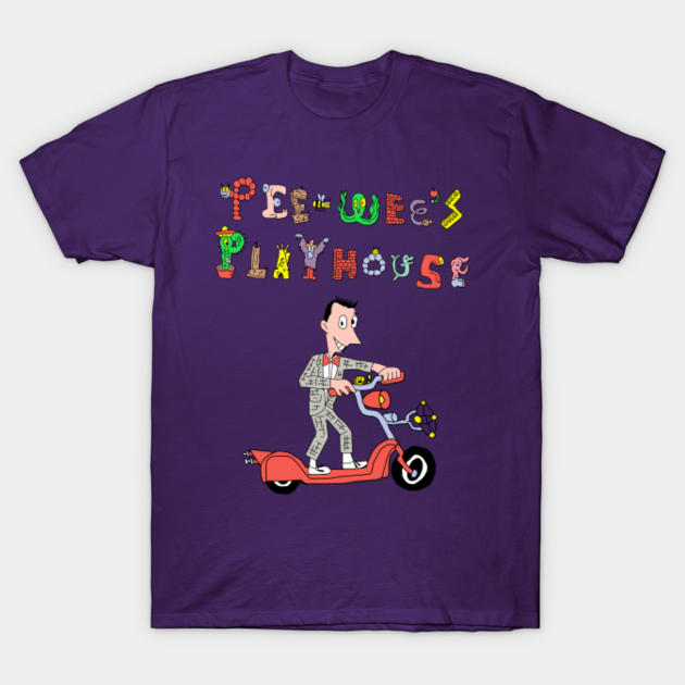 Playhouse Scooter - Pee Wee Herman - T-Shirt