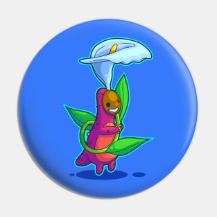 Forest Sprite Brings A Gift Pin