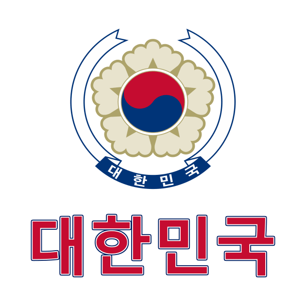 Republic of Korea (in Korean) - Korean National Emblem Design by Naves