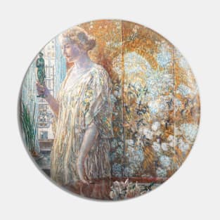 Tanagra (The Builders, New York) by Childe Hassam Pin