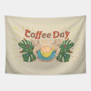 Coffe Day Tapestry