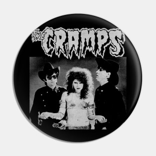 The Cramps Vintage BW Pin