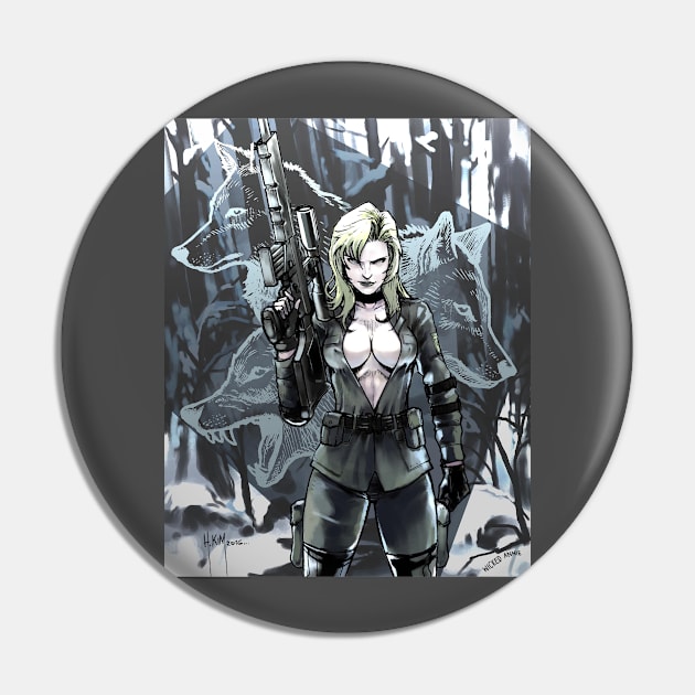 Sniper wolf Pin by HeohKim