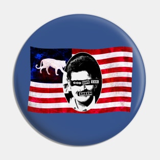 God Save the Sheen Pin