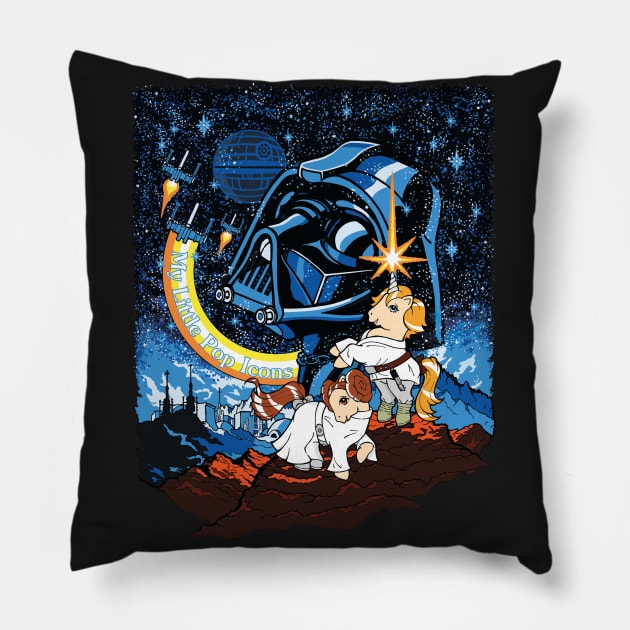 My Little Pop Icons - Hope in Space Pillow by MyLittlePopIcons