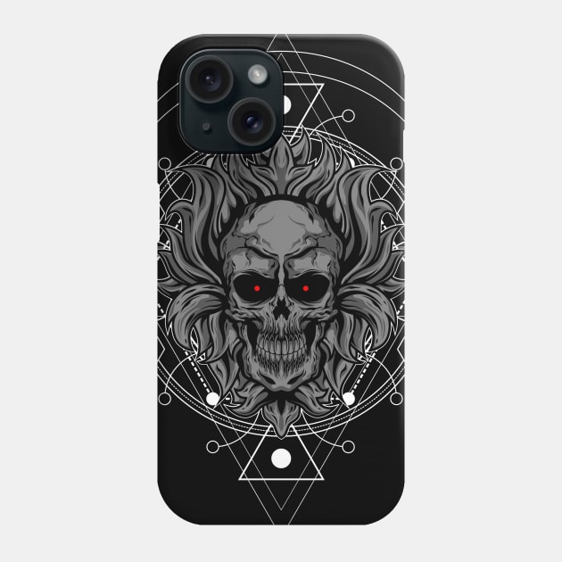 DARK SKULL Phone Case by sugiartoss_