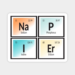 Napier of Elements Magnet