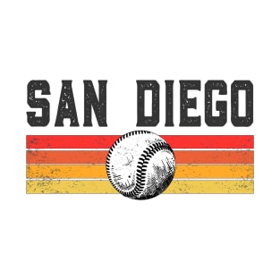 San Diego Retro vintage Baseball T-Shirt