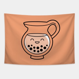 Cute Bubble Tea Pitcher - Tea Time Tapestry