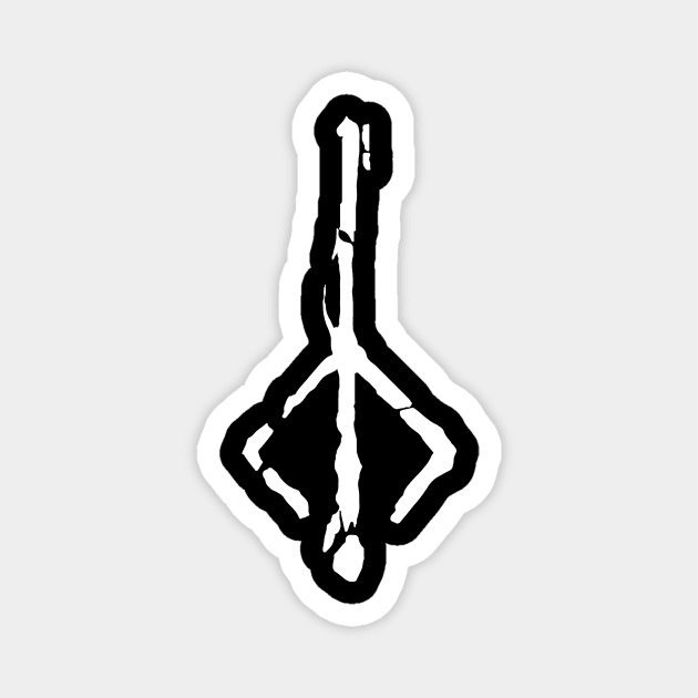 The Hunter's Mark - Bloodborne Magnet by kvothewordslinger