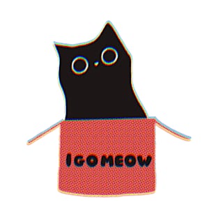 I Go Meow Cat T-Shirt