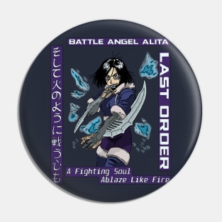 Battle Angel Alita, Fighting Soul. Pin