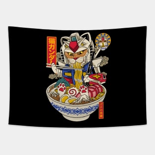 RAMEN CAT GUNDAM Tapestry