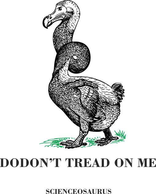 Dodon't Tread On Me Kids T-Shirt by Scienceosaurus