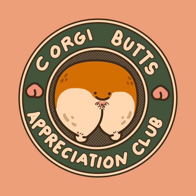 Corgi Butts Appreciation Club by Fluffymafi