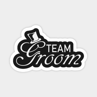 Team Groom Wedding Accessories Magnet