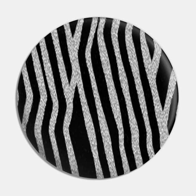 Zebra Skin Texture Pin by Roufxis