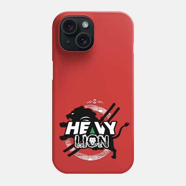 Heavy Lion Phone Case by StyleWarpDigital