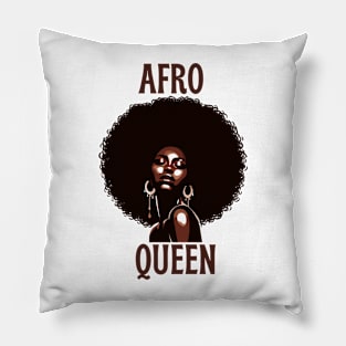 Afro Queen Pillow