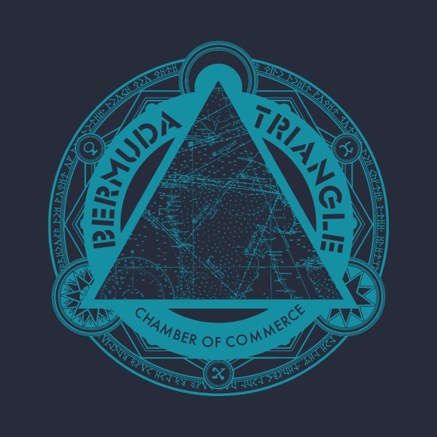 Bermuda Triangle Chamber of Commerce by MindsparkCreative