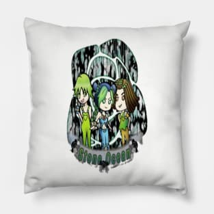 Stone ocean Pillow