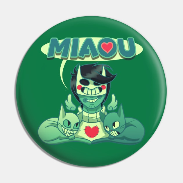 Miaou 2.0 Pin by MarkMaker36