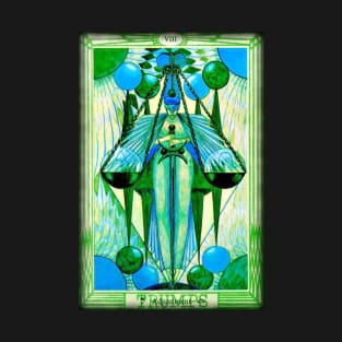 Thoth Tarot - VIII - Adjustment. T-Shirt