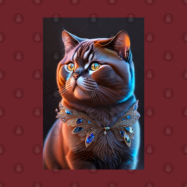 Chocolate British Shorthair by Enchanted Reverie