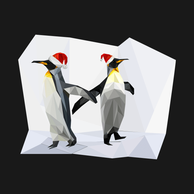 Santa's Penguin Helpers by Georgeswift