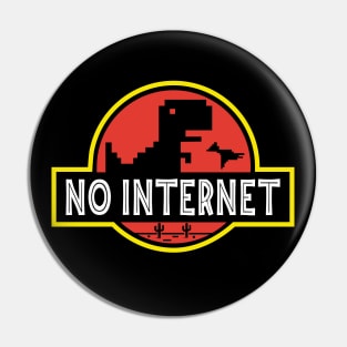 No Internet Dino Pin