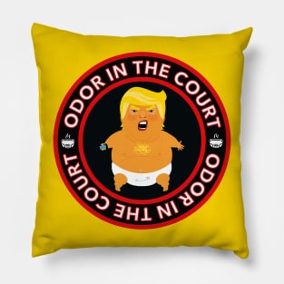 odor in the court - trump farts in court - diaper don Pillow