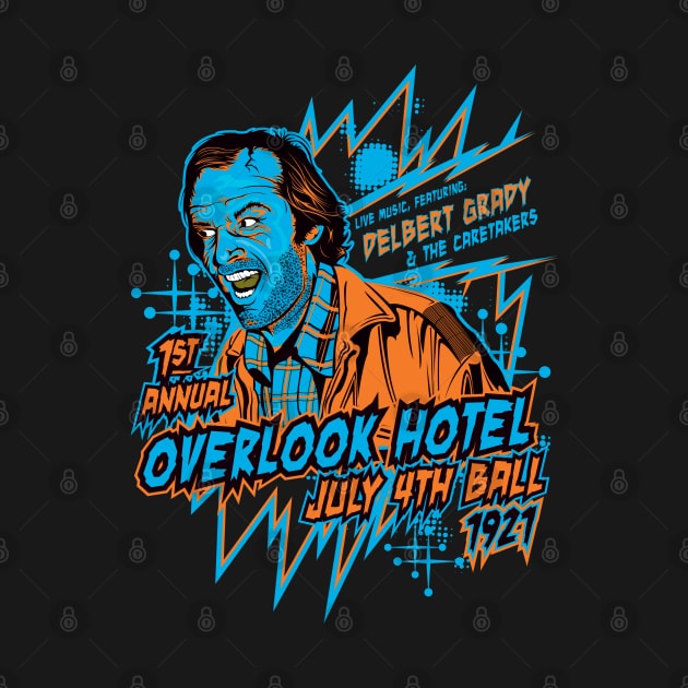 The Overlook Hotel Party by FiendishlyCruelArt