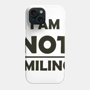 No smiles Phone Case