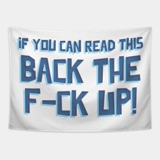 Corona: Back the F-ck Up! Tapestry