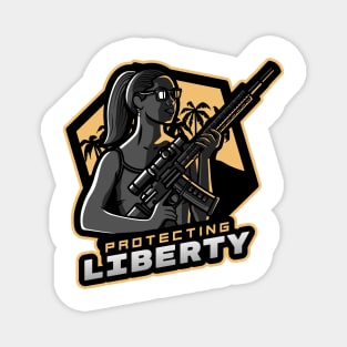 Protecting Liberty Magnet