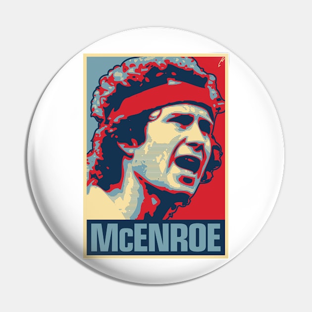 McEnroe Pin by DAFTFISH