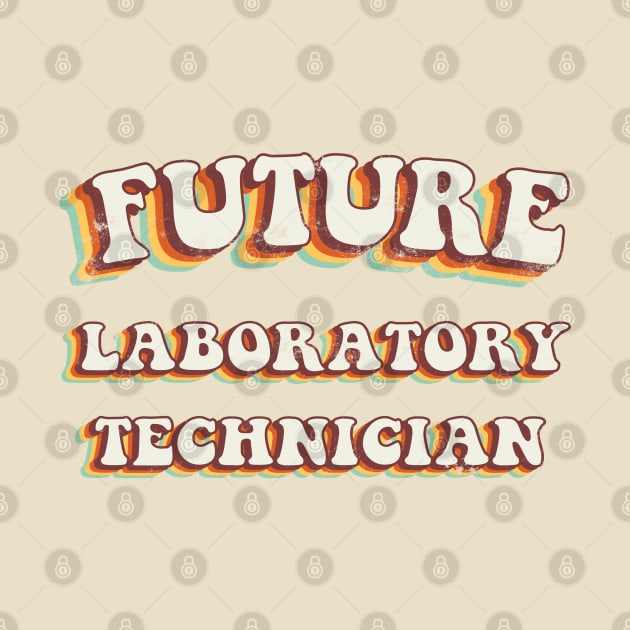 Future Laboratory Technician - Groovy Retro 70s Style by LuneFolk