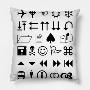 Text Classic Images Pillow