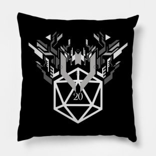 Mech Futuristic D20 Dice Tabletop RPG Pillow