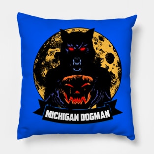 MICHIGAN DOGMAN ARTWORK Pillow