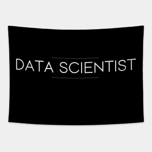 Data Scientist Minimalist Design Tapestry