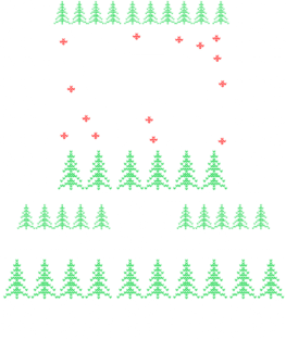 Border Collie Ugly Christmas Sweater Gift For Dog Lover Magnet