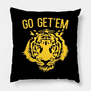 Go Get'em Tiger Pillow