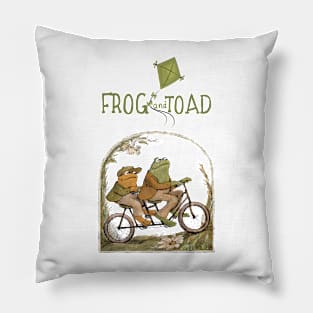 Frog and Toad - 50 years frog and tod Pillow